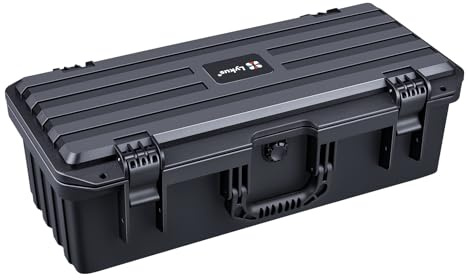Lykus HC-5031 Wasserdichter Schaumstoffkoffer, Innengröße 51,1x18,7x15,8cm | IP67 wasserdicht, steckbarer Schaum, geeignet für Kameras, Objektive, elektronische Geräte und mehr