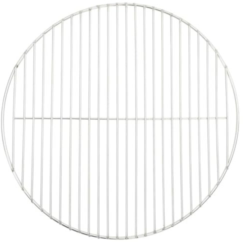 Homgoday Grille de barbecue ronde Ø 47 cm en acier inoxydable 304 Accessoires de barbecue