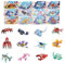 TNSLAND Cadeaux Fête Anniversaire Enfant, 12 Animaux Ensemble de Briques de Construction School Award Petits Jouets Party Favors, Jeu Créatives Cadeau Invite pour Enfants 4-12 Ans Garçons Filles