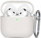 Ouwegaga Hülle Kompatibel mit Apple AirPods 4 Hülle 2024 - Weiches Silikon Schutzhülle für AirPods 4 Case, Stoßfeste Hülle für AirPods 4 Generation, Front-LED Sichtbar, Mit Karabiner, Polarstern
