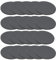 PATIKIL Rondelles en Caoutchouc Solide, 20 Pcs 70mm OD x 3mm Épais Joints Ronds en Caoutchouc pour Joints d'Étanchéité, Rondelles d'Espacement pour l'Artisanat de Joint DIY, Noir