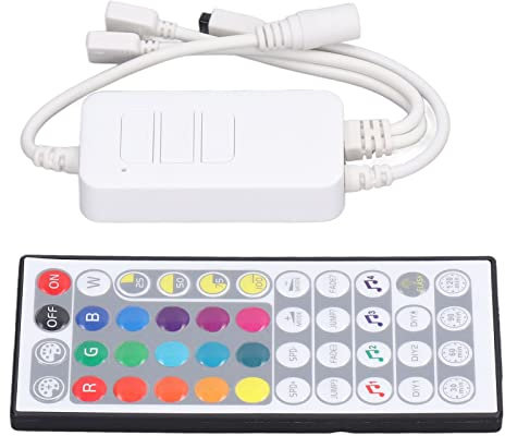 WiFi LED Light Controller, Doodle RGB3 Key Infrarot -Controller für RGB -Streifenlicht mit Timing -Funktion und DIY -Szenario -, Kompatibel mit GoogleHome