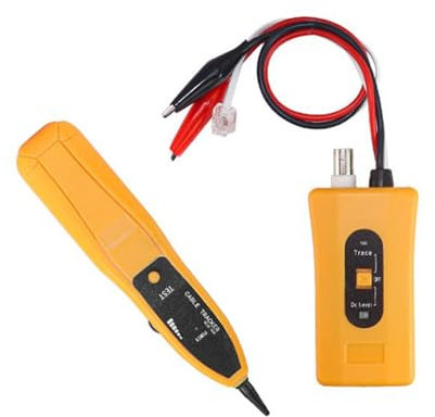 zuousxbs Koaxialkabel Tester Networking Kabel Tester Für BNC RJ45 Cat5 Cat6 Data Coax Cable Tester Checkers Kontinuitätskabel