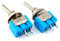 Mini interruptor de palanca de encendido/apagado de 2 vías, interruptor de palanca con llave, 1 unidad