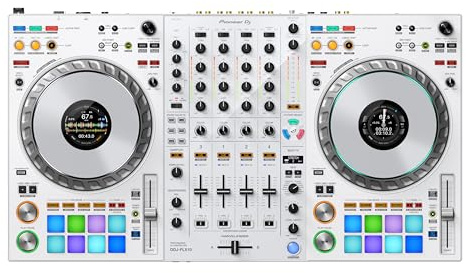Pioneer DJ DDJ-FLX10 Limited Edition - 4-channel DJ controller for Rekordbox & Serato - White