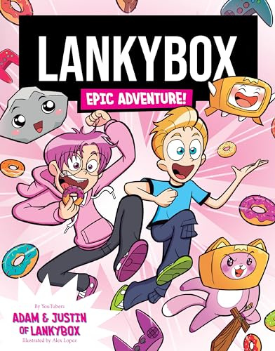 LankyBox: Epic Adventure!: A Fast-Paced Graphic Novel Adventure About Friendship and Stopping an Evil Hacker