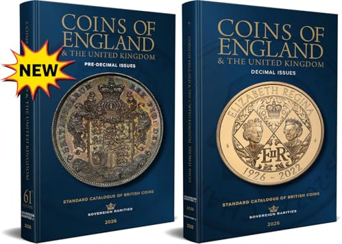 Coins of England and the United Kingdom 2026, 2 Volumes: Pre & Post-decimal