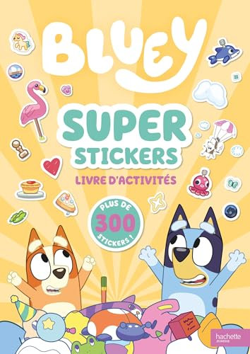 Bluey - Super stickers: Livre de stickers