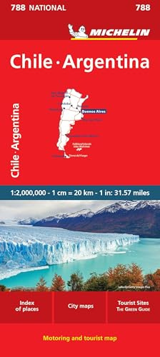 Michelin Chile Argentinien: Map (MICHELIN Nationalkarten)