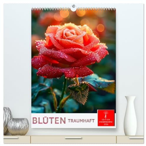 Blüten traumhaft (hochwertiger Premium Wandkalender 2026 DIN A2 hoch), Kunstdruck in Hochglanz: Bezaubernde blühende Vielfalt (CALVENDO Natur)
