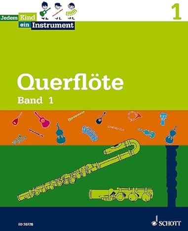Jedem Kind ein Instrument: Band 1 - JeKi. Flöte. Schülerheft.