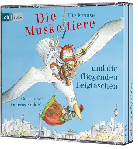 Die Muskeltiere und die Fliegenden Teigtaschen: Die großen Abenteuer mit den Muskeltieren (Die Muskeltiere-Reihe: Die großen Abenteuer mit den Muskeltieren, Band 8)
