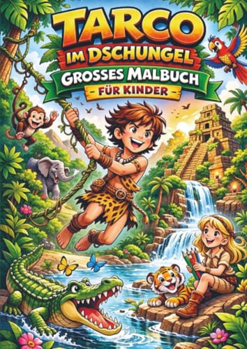 Malbuch, Tarco im Dschungel