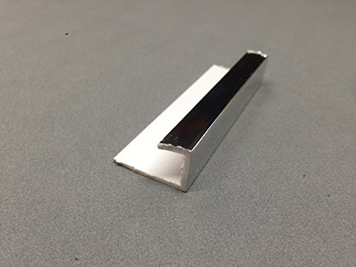 END Cap Trim for 10mm Wide Wall Panels in Black. Used with Waterproof Bathroom Wall Panels for Shower Rooms and BATHROOMS