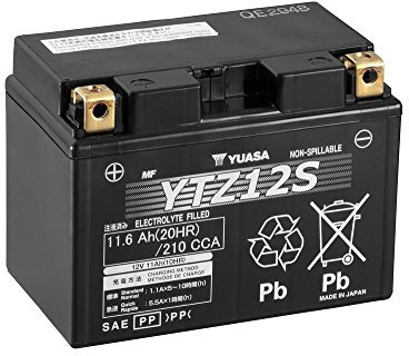 YUASA Batteria YTZ12S esente da manutenzione