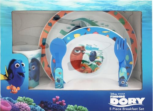 Stor Juego De Comida Para Bebés Disney Finding Dory De 5 Piezas