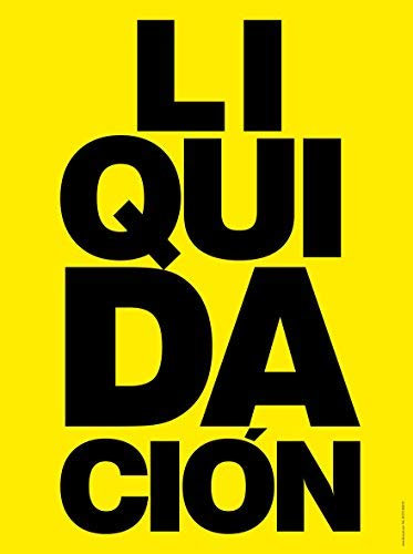 akrocard Cartel Resistente PVC - LIQUIDACION - Señaletica de Aviso - Ideal para Colgar
