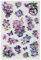 Bestlivings fröhlich Bunte Sticker zum Aufkleben, Stickerbögen mit Blumen, in vielen verschiedenen Motiven verfügbar (Design: Blumen 6)