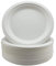 Piatti super rigidi in bagassa canna da zucchero, 17,8 cm, confezione da 50, ideali per feste, feste di bambini, picnic, matrimoni, perfetta alternativa ai piatti di plastica