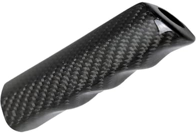 OMAC Palanca de freno de mano compatible con BMW Serie 3 E46 1998-2005, freno de mano de carbono real