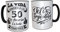 Taza de Desayuno Regalo Original para 50 cumpleaños - Regalos para Hombres 50 años - Regalos 50 cumpleaños Mujer (Español)