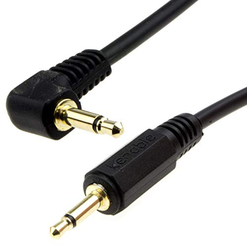 Rechts Abgewinkelt Mono 3,5 mm Klinkenstecker Stecker Zum 3,5 mm Klinkenstecker Stecker Kabel Anschlusskabel Vergoldeten 0,5 m [0.5 Meter/0,5m]
