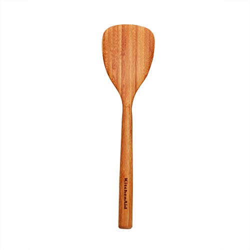 KitchenAid Universal-Pfannenwender aus Bambus, kurz, Einheitsgröße, Holz