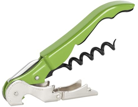 PULLTAP'S Genuine Classic 500 Two-Stroke Corkscrew for Professional Use, Lemon Green, Patented and Made in Spain,