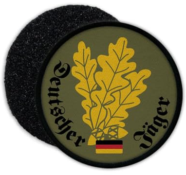Copytec Patch Deutscher Jäger BW Jägertruppe Eichenlaub Abzeichen Aufnäher #23252