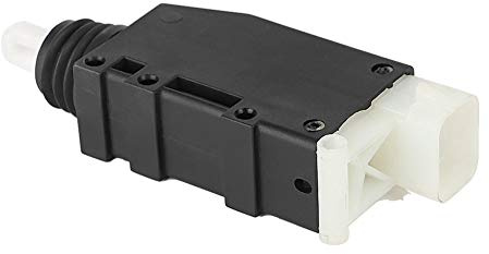 Terisass Left/Right Side Sliding Door Lock Actuator Fit for Transit MK6 MK7, 4128844+yc15-14b287-aa, Black, Linear, ON-OFF