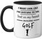 Stuff4 Golf Gifts for Men - in My Head I'm Playing Golf Mug - Funny Presents for Men, Gifts Golfers Presents, Lover Gift Ideas, 11oz Ceramic Black Handle Premium Mugs