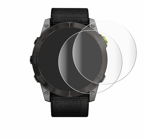BROTECT 2 Stück Full-Cover Schutzfolie für Garmin Enduro 2 Full-Screen Displayschutz-Folie [3D Curved, Anti-Fingerprint, Kristall-Klar]
