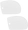2 Pcs Pastry Scraper Multipurpose Bread Scraper Kitchen Plastic Bowl Scraper Tool for Baking Bread Making Sourdough Cake Pizza