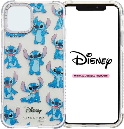 Skinnydip for iPhone 15 Pro Case - Disney Lilo and Stitch Stitch Shock Protective for iPhone Cover for Girls, Cute Design, Slim & Lightweight, Anti-Scratch, Compatible with iPhone