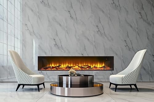 Acantha Aspire Fully Inset Media Wall Electric Fire (61/155cm)