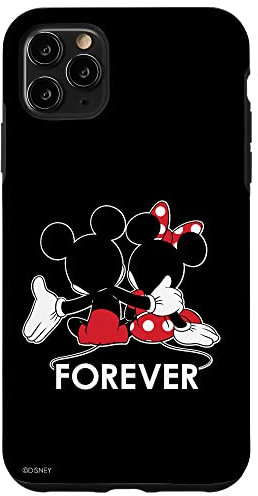iPhone 11 Pro Max Disney Mickey and Minnie Mouse Silhouettes Forever Case