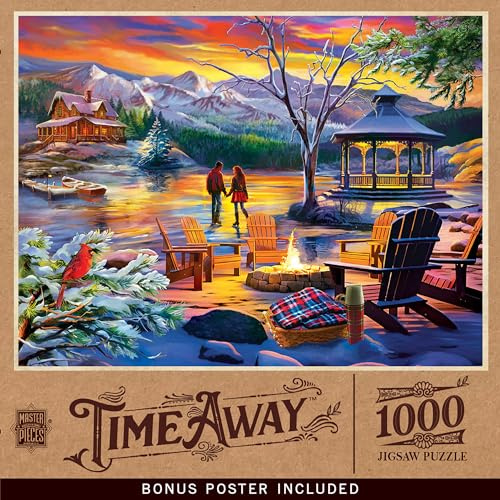 MasterPieces Puzzle mit 1000 Teilen, für Erwachsene und Familie, Frozen Harmony, 48,9 x 67,9 cm