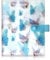 Nail Art Sticker Storage Book - 144 Slots Artistic Decals Collection Organizer, Stickers Collecting Album Holder Binder, Plastic Book for Photo Displaying (Blue)