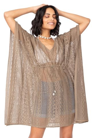 likemary Kaftan Beach Coverups for Women UK – Ladies Short Caftans – Swimwear Cover Ups for Beach, Pool, Cruise & Holidays