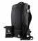 BANFFER - Kleidersack, schwarze Reisetasche, Herren-Reisetasche, umwandelbar, 2-in-1 für Herrenanzug, Handgepäck mit reflektierendem Band, wasserdichte Hülle, Roll-Up Garment Bag, Geschenk, Schwarz