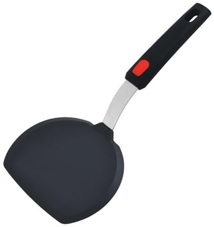 Limeow 1 Stück spatula pfannenwender silikon pfannenwender kunststoff pfannkuchenwender pfannenwender silikonpfanne antihaft spatula pfannenwender silikon rösle für das Kochen zu Hause und im Freien