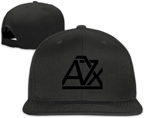 Avenged Sevenfold Band Rock Custom Unisex Adjustable Baseball Snapback Hip Hop Cap Hat Ash Black