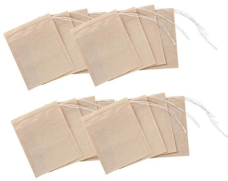 LABRIMP 200St Teefilterbeutel leere Teebeutel Teesieb Teefilter aus losen Blättern Kaffeefiltertüten kaffeegeschirr kaffeekasse kaffeevoll Teebeutel für die Küche Siebbeutel mit Kordelzug