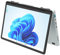 AdvanElink Yoga Laptop InteI N100, 10,95 Zoll IPS 1920 * 1200 Touch Screen, 16GB DDR4 512GB SSD, 360° umklappbarer Touchscreen Laptop Win11 Pro, Silber