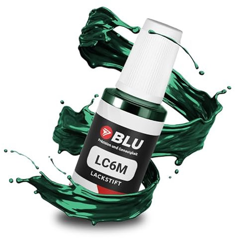 BLU Auto Lackstift Grün kompatibel für VW LC6M Grun BRIGHTGREEN | Auto Lack Reparatur Ausbesserungslack