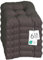 Beo Sitzkissen Stuhl 40x40 Halbrund 6er Set Made in EU | Bequemes, 10cm Dickes Stuhlkissen Waschbar | Indoor & Outdoor geeignet Dank Ausbleich-Schutz und Reißfestigkeit | stuhlkissen Dunkel-Grau