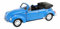 Toi-Toys Volkswagen Beetle Käfer VW Modellauto 4-Varianten Modell Auto Spielzeugauto 137 (Cabrio Blau)