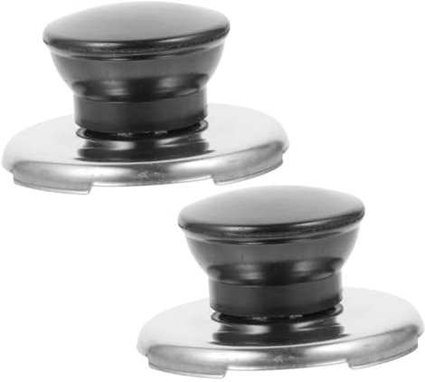 SOLUSTRE 2Pcs Kettle Replacement Lid Knob Whistle Lid Handles for Teapot Fittings Easy to Install and Remove for Repairing Old Broken Kettle Lids