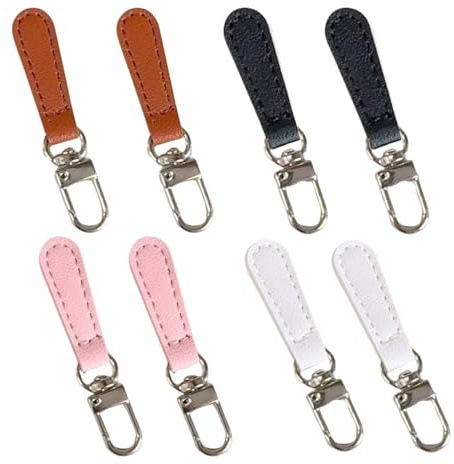 8 Stück Reißverschluss Zipper Ersatz Set für Taschen, Jacken und Gepäck, Praktische Reisverschluss Zipper Lösung für Alltag und Reise