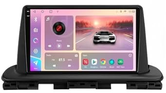 Autoradio Android Car Radio Stereo 9 Pulgadas Pantalla Táctil para Kia Cerato 4 LV 2018-2021 Hotspot para 8 Core 8G+128G